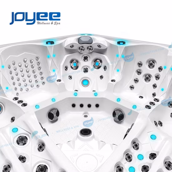 Joyee 5 человек, массаж Бальбоа, СПА, гидромассажная ванна на открытом воздухе, гидромассажная ванна, СПА-джакузи