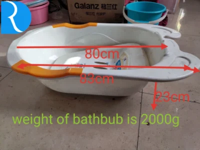 Пластиковая ванна для инъекций для детей (с подставкой для лежания и вставкой)